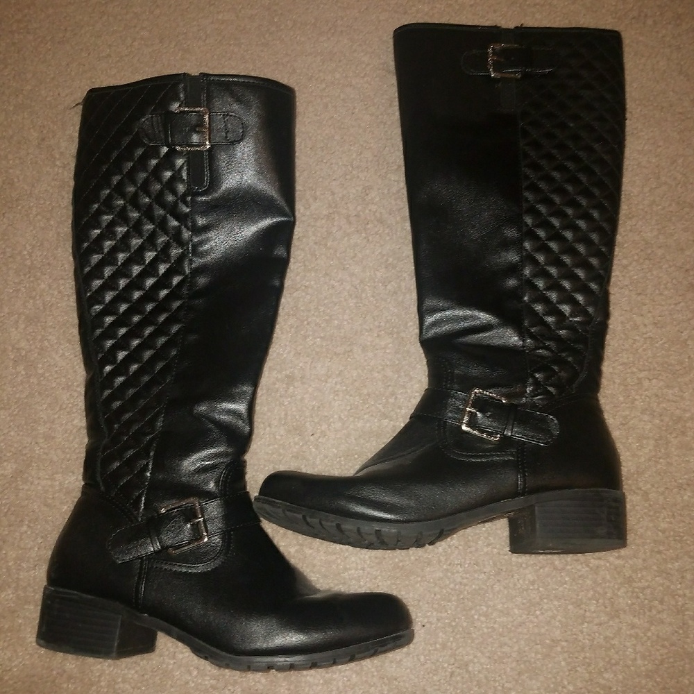 Tall Black Boots